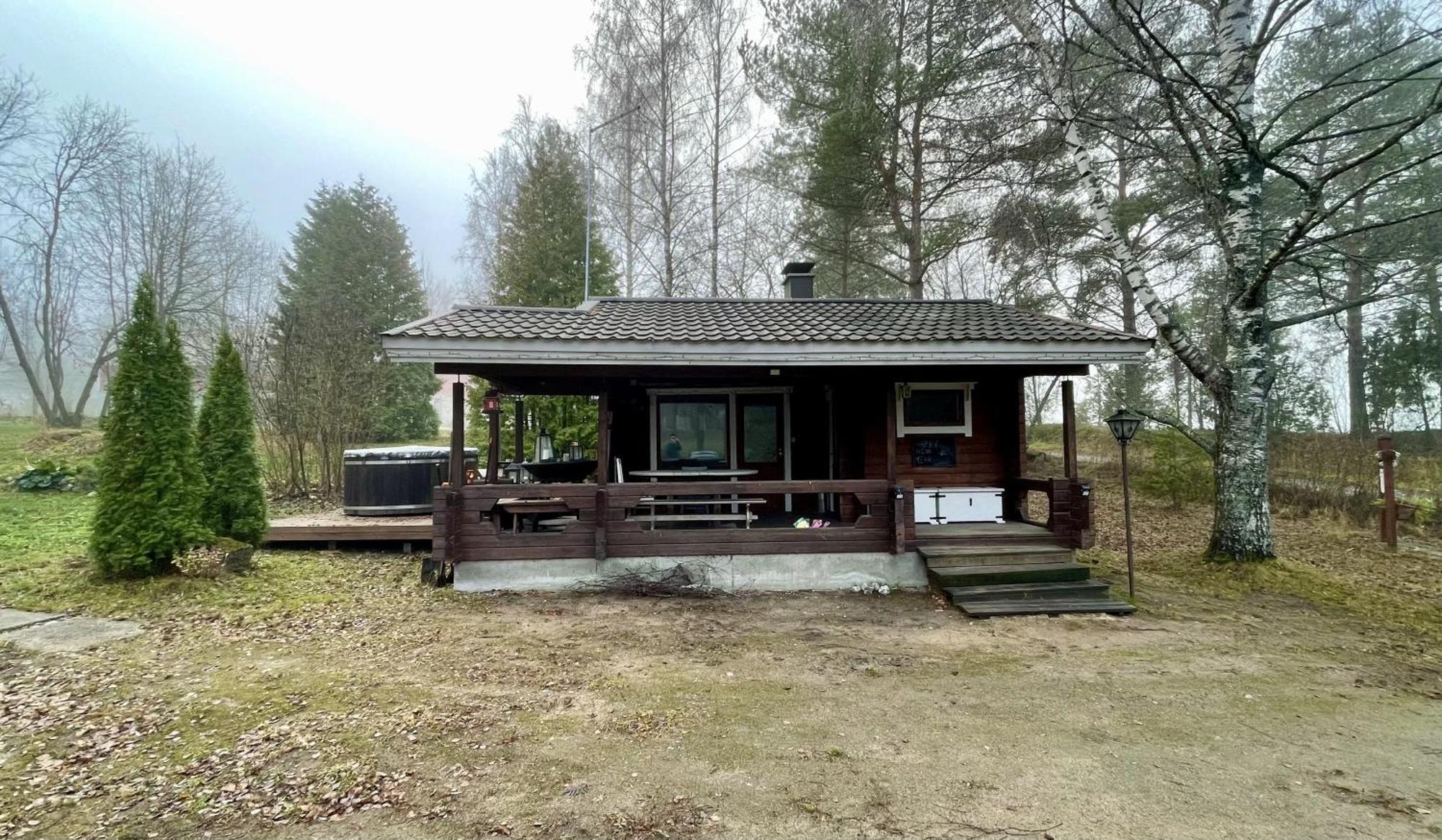 Cozy Cabin With Sauna And Hot Tub Near Lake Hotel Lappeenranta Exterior foto